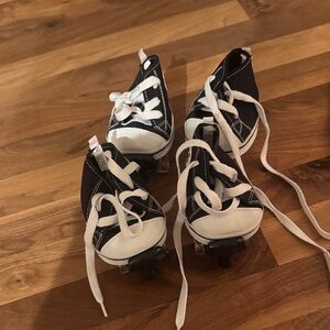 Black and White Roller Skates